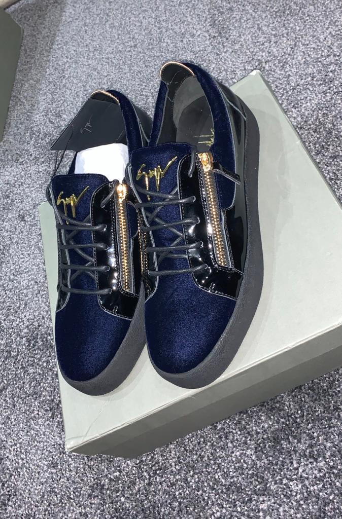 blue suede giuseppe